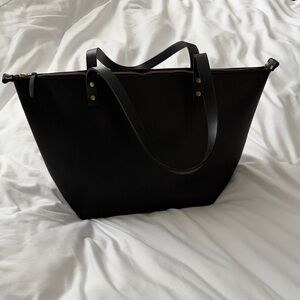 Portland Leather Classic Black Tote
